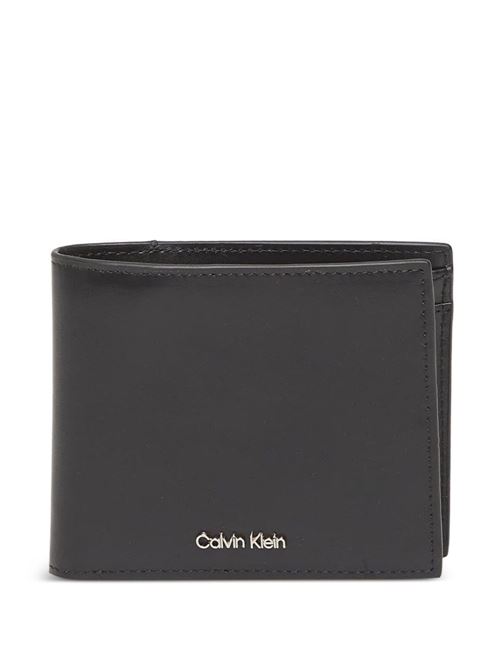 Portafoglio Calvin Klein nero in pelle Calvin Klein | LV04D1163GUB1